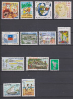 Lot De Timbres En Francs Et Francs / Euros - Gebraucht