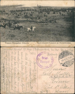 Dallgow Döberitz  Infanterie-Vormarsch Am Windmühlenberg 1915 Feldpoststempel - Dallgow-Doeberitz