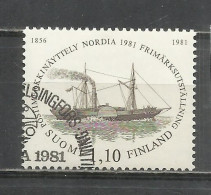 2782BB-SUOMI FINLAND FINLANDIA SERIE COMPLETABARCOS SHIPS 1981 Nº844. 6,00€ - Used Stamps