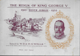 CH72 - ALBUM CIGARETTES WILLS - THE REIGN OF KING GEORGE V SILVER JUBILEE - COMPLET - Wills