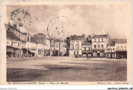 AGKP5-0447-61 - LE MESLE-SUR-SARTHE  - Place Du Marché  - Le Mêle-sur-Sarthe