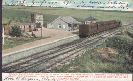 United Kingdom PPC Devil's Dyke Near Brighton View Of The Railway Station Showing Train BRIGHTON 1905 RECKLINGHAUSEN - Brighton