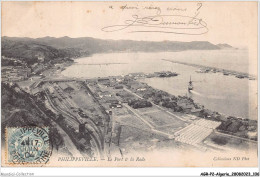 AGRP2-0128-ALGERIE - PHILIPPEVILLE - Le Port Et La Rade - Skikda (Philippeville)