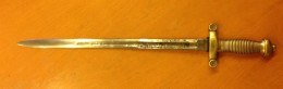 Allemagne. Une épée Avec Une Lame à Baïonnette Inhabituelle. (T113) - Knives/Swords
