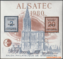 Frankrijk 1980 - Yv:CNEP 1, Cnep - XX - Philatelic Exhibition Alsatec - CNEP