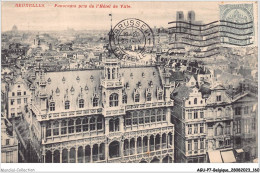 AGUP7-0609-BELGIQUE - BRUXELLES - Panorama Pris De L'hôtel De Ville - Mehransichten, Panoramakarten