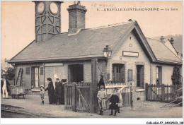 CAR-ABAP7-76-0658 - LE HAVRE-GRAVILLE-SAINT-HONORINE - La Gare - Station