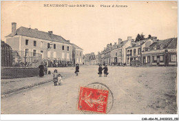 CAR-ABAP6-72-0573 - BEAUMONT-sur-SARTHE - Place D'armes - Beaumont Sur Sarthe