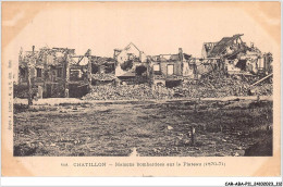 CAR-ABAP11-92-1063 - CHATILLON - Maisons Bombardées Sur Le Plateau - Châtillon