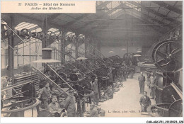 CAR-ABCP11-1059 - METIER - PARIS - HOTEL DES MONNAIES - ATELIER DES MEDAILLES  - Industrie