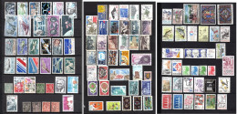 France - Lot De 100 Timbres Oblitérés - Andere & Zonder Classificatie