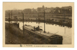 Farciennes   Un Concours De Pêche à La Ligne Sur La Sambre - Farciennes