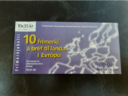 TIMBRES    ISLANDE  CARNET   ANNEE  1996     N  C797     NEUFS  LUXE** - Libretti