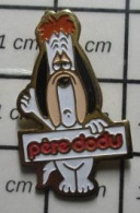 912c Pin's Pins / Beau Et Rare / CINEMA / DESSIN ANIME DROOPY TEX AVERY Pour PERE DODU - Films