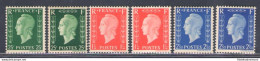 1945 FRANCIA, N 701A-F Non Emessi MNH** - Certificato Caffaz - Andere & Zonder Classificatie