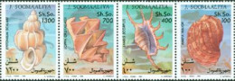 SOMALIE 1994 - Coquillages -  Timbres Se Tenant - 4 V.  - Coquillages