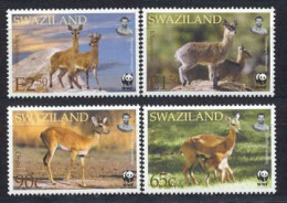 SWAZILAND 2001 - W.W.F. - Faune - Oribi - 4 V. - Wild