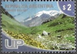 Argentina 2008 Definitives U.P. UP Tourism Aconcagua Mi. 3227C Used Cancelled Gestempelt Oblitéré - Oblitérés