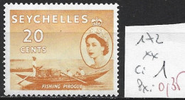 SEYCHELLES 172 ** Côte 1 € - Seychellen (...-1976)