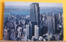 (NEW2) NEW YORK - MIDTOWN SKYLIN WITH ROCKEFELLER CENTER BUILDINS - VIAGGIATA - Other Monuments & Buildings