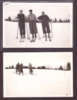 DISTRICT DE GRANDSON - 2 CARTES - EN SKIS AUX ENVIRONS DES RASSES - SELON FOURNISSEUR DE LA CARTE - TB - Sainte-Croix 