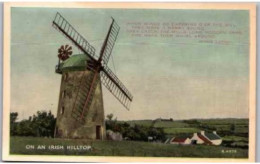 On An Irish Hilltop.  -   Moulin à Vent Sur Une Colline Irlandaise - Sligo