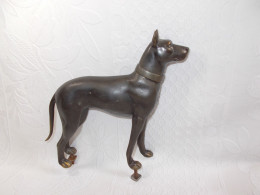 Messing Figur Hund - Brons