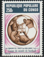 THEMATIC SPORT: WORLD FOOTBALL CHAMPIONSHIP 1974.  WEST GERMANY  WINNER    -   CONGO - 1974 – Allemagne Fédérale