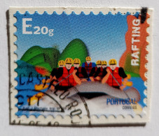 Portugal, Year 2015; Cancelled, On Paper; Rafting - Used Stamps