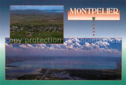73745515 Montpelier_Idaho Fliegeraufnahme Montpelier And Bear Lake - Sonstige & Ohne Zuordnung