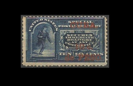 CUBA 1899 CORREO URGENTE OCUPACION AMERICANA YVERT NUM. 1 * NUEVO CON FIJASELLOS - Cuba