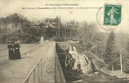 22  BARRAGE DE BOSMELEAC - LA CHAUSSEE ET LA CASCADE (ref 9500) - Bosméléac