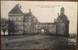 Cpa 24 Dordogne, Château De Hautefort Monument Historique, éd Trèfle Collas, écrite En 1906 - Hautefort