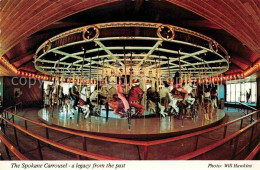 72822097 Spokane_Washington Carrousel - Autres & Non Classés