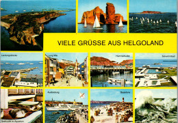 51552 - Deutschland - Helgoland , Badedüne , Lung Wai , Schwimmbad , Hummerbuden - Gelaufen 1976 - Helgoland