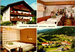 51956 - Tirol - Steinach , Mauern , Landhaus Wanker , Bes. Fam. Wanker - Gelaufen 1975 - Steinach Am Brenner