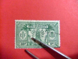 55 NEW HEBRIDES 1925 / SERIE CORRIENTE (R.F. Derecha G.R. Izquierda) / YVERT 92 FU - Used Stamps