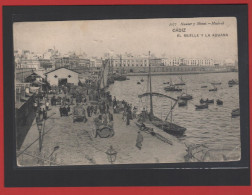 Cádiz. El Muelle Y La Aduana.Editor Hauser Y Menet. Muy Rara De Encontarla Por 4 Eurillos - Cádiz