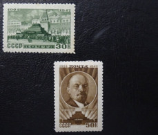 Sowjetunion Mi 1085-1087 MH , Todestag Von W. Lenin , Unvollständig/Incomplete - Neufs
