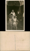 Ansichtskarte  Hochzeit - Braut Bräutigam Und Blumenkinder 1930 - Hochzeiten