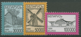 Weißrussland 1999 Nationale Symbole Mühlen 312/14 Postfrisch - Bielorrusia