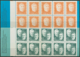 Schweden 1971 Nobelpreisträger Markenheftchen 734/35 MH Postfrisch (C60701) - 1951-80