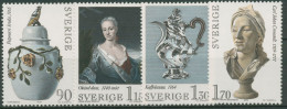 Schweden 1979 Schwedisches Rokoko 1078/81 Blockeinzelmarken Postfrisch - Ungebraucht