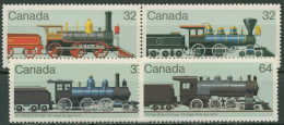 Kanada 1984 CANADA '84 Dampflokomotiven 931/34 Postfrisch - Ungebraucht
