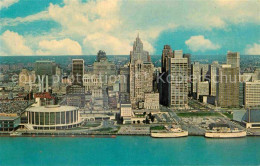72749705 Detroit_Michigan Civic Center Skyline - Sonstige & Ohne Zuordnung