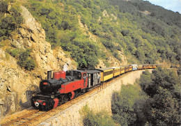 07-TOURNON-CHEMIN DE FER DU VIVARAIS-TRAIN-N°T550-A/0031 - Tournon