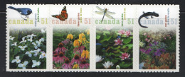 2006  Gardens [Cut To Shape Strip Of 4 Se-tenant) Sc 2145i MNH - Ungebraucht