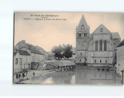 VERTUS : L'Eglise Et Le Puits Saint-Martin - Très Bon état - Vertus