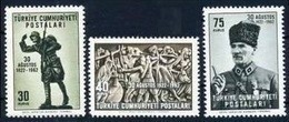 1962 TURKEY 40TH YEAR OF THE BATTLE OF DUMLUPINAR MNH ** - Nuovi