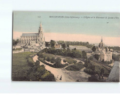 BONSECOURS : L'Eglise Et Le Monument Jeanne D'Arc - Très Bon état - Bonsecours